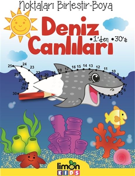 Noktaları Birleştir Boya Deniz Canlıları