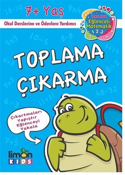 İlkokul Eğlenceli Matematik  Çıkartmalı Toplama Çıkartma