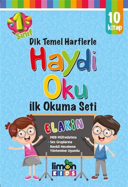 1 Sınıf Dik Temel Hartflerle Haydi Oku İlk Okuma Seti Anetil