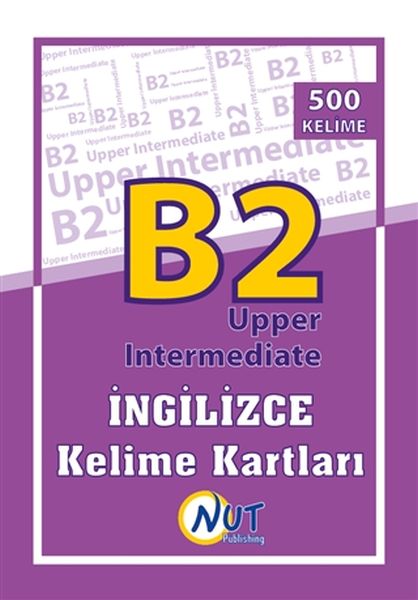 B2 Upper Intermediate İngilizce Kelime Kartları