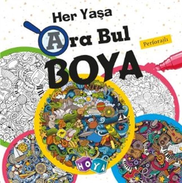 Her Yaşa Ara Bul Boya Perforajlı