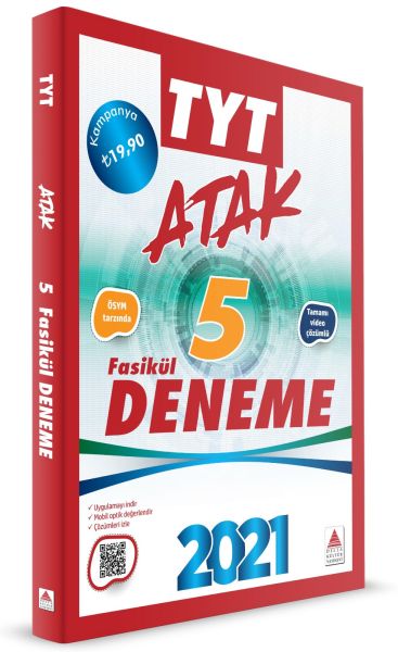 Delta Kültür TYT 5’li Fasikül Çözümlü Deneme ATAK