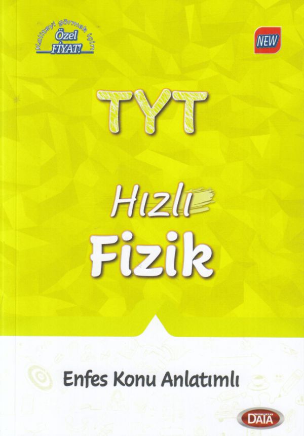 Data TYT Hızlı Fizik Enfes Konu Anlatımlı Yeni