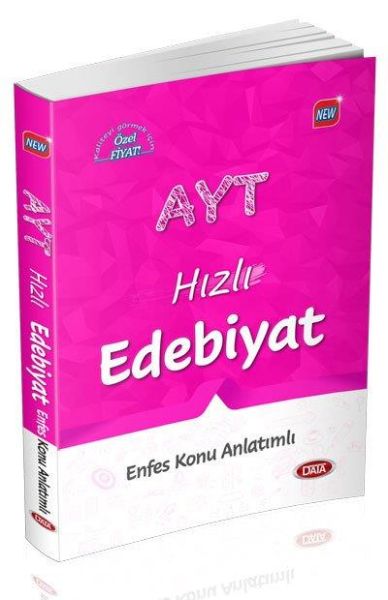 Data AYT Hızlı Edebiyat Enfes Konu Anlatımlı Yeni