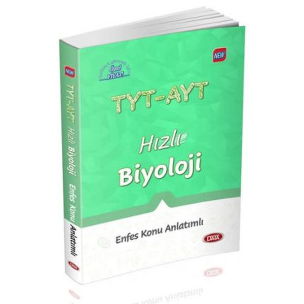 Data TYT  AYT Hızlı Biyoloji Enfes Konu Anlatımlı Yeni