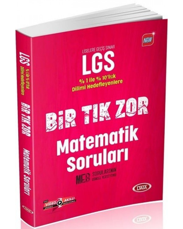 Data LGS Bir Tık Zor Matematik Soruları Yeni