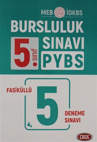 Data 5 Sınıf PYBS Bursluluk Sınavı Fasiküllü 5 Deneme Sınavı