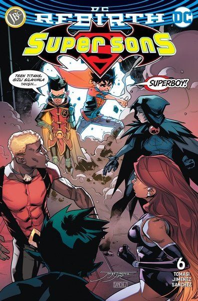 Super Sons Sayı 6 DC Rebirth