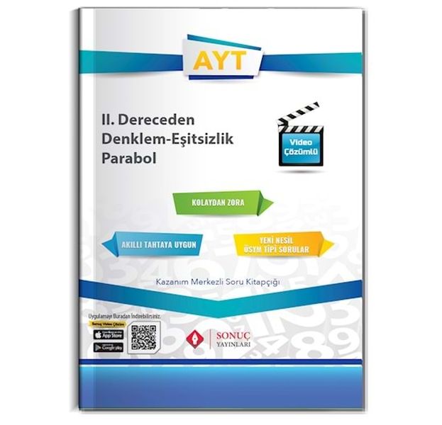 Sonuç AYT II Dereceden DenklemEşitsizlik Parabol 20192020 Yeni