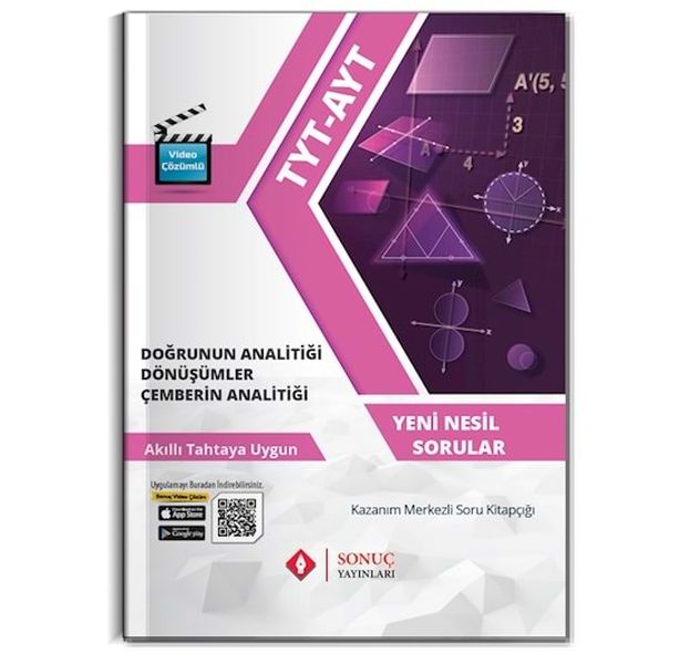 Sonuç TYTAYT Doğrunun Analitiği Dönüşümler Çemberin Analitiği Yeni