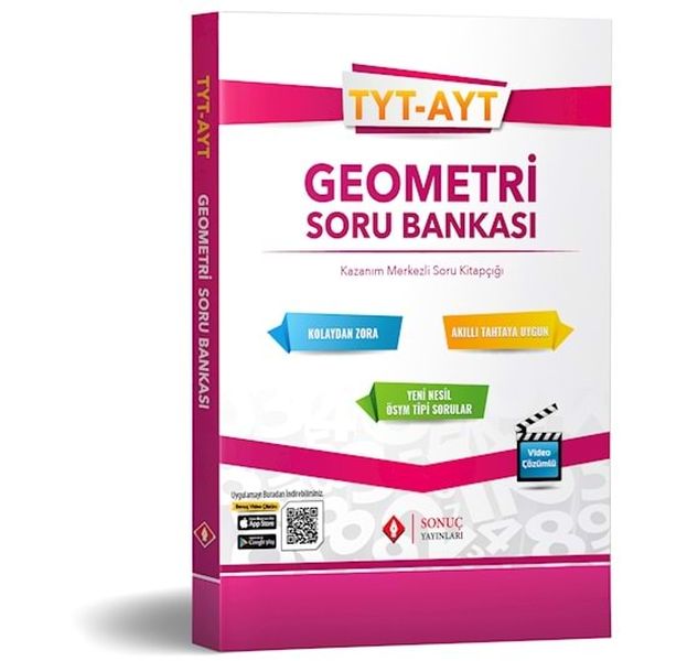 Sonuç TYT AYT Geometri Soru Bankası 2019-2020 (Yeni)