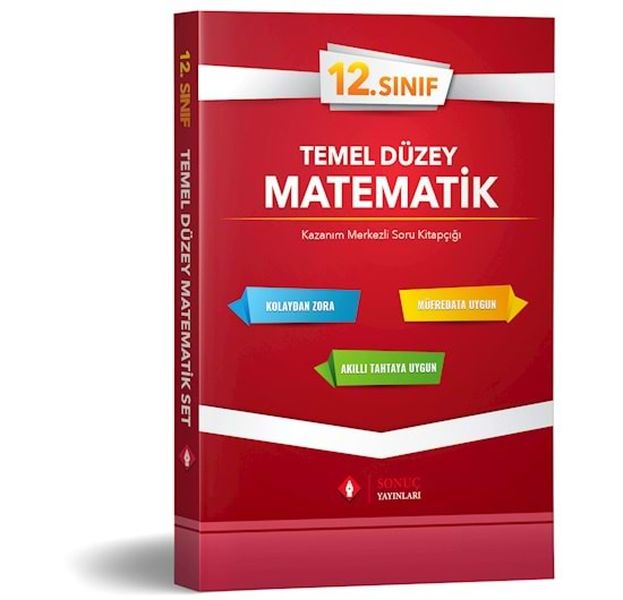 Sonuç 12 Sınıf Temel Düzey Matematik Tek Kitap Yeni