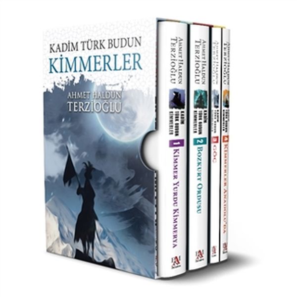 Kadim Türk Budun Kimmerler Kutulu Set 4 Kitap Takım