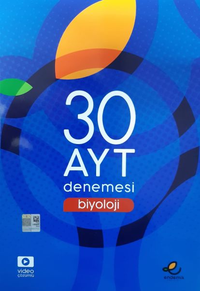 Endemik AYT Biyoloji 30 Denemesi Yeni