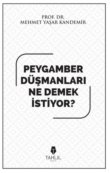 Peygamber düşmanları ne demek istiyor