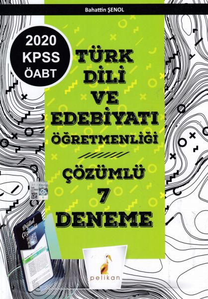 Pelikan 2020 KPSS ÖABT Türk Dili Edebiyatı Öğretmenliği Dijital Çözümlü 7 Deneme Sınavı Yeni