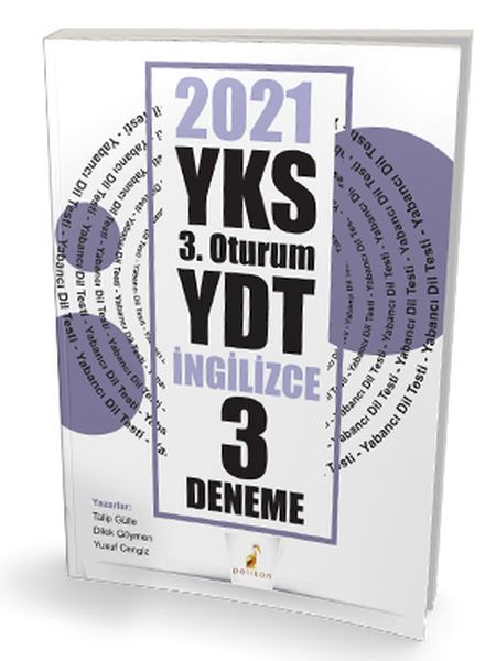 Pelikan 2021 YKS 3Oturum YDT İngilizce 3 Deneme Sınavı Yeni