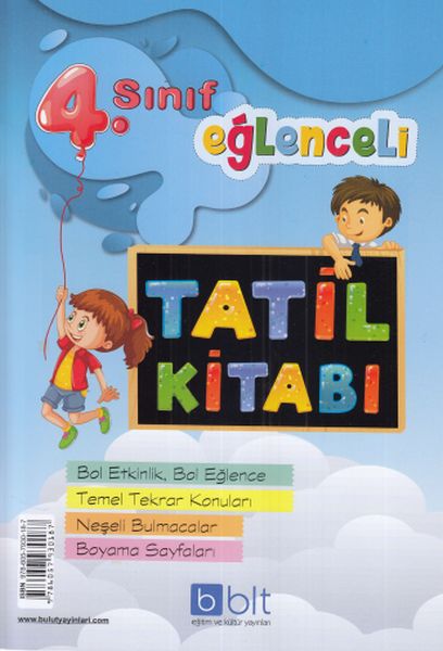 Bulut 4 Sınıf Eğlenceli Tatil Kitabı Yeni