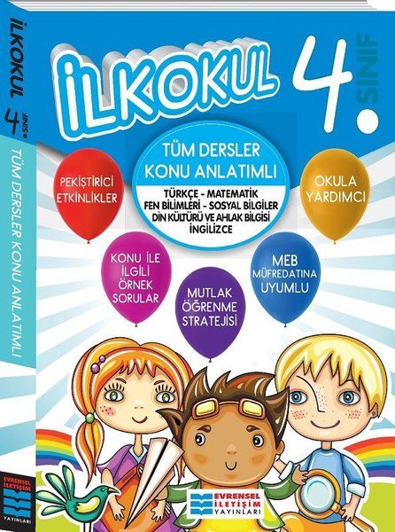 Evrensel İletişim 4 Sınıf Tüm Dersler Konu Anlatımlı Yeni