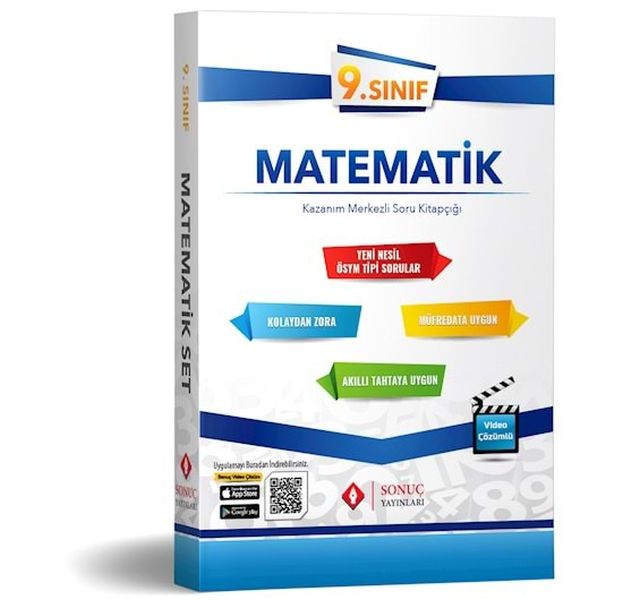 Sonuç 9 Sınıf Matematik Set Kazanım Merkezli Soru Kitapçığı Yeni