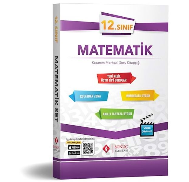 Sonuç 12 Sınıf Matematik Set Kazanım Merkezli Soru Kitapçığı Yeni