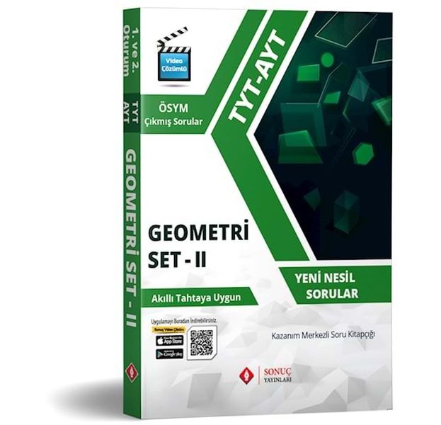 Sonuç TYTAYT Geometri Set II Kazanım Merkezli Soru Kitapçığı Yeni