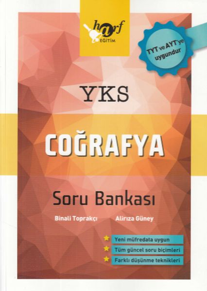 Harf Eğitim YKS Coğrafya Soru Bankası Yeni