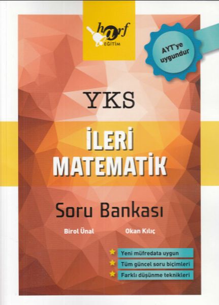 Harf Eğitim YKS İleri Matematik Soru Bankası Yeni