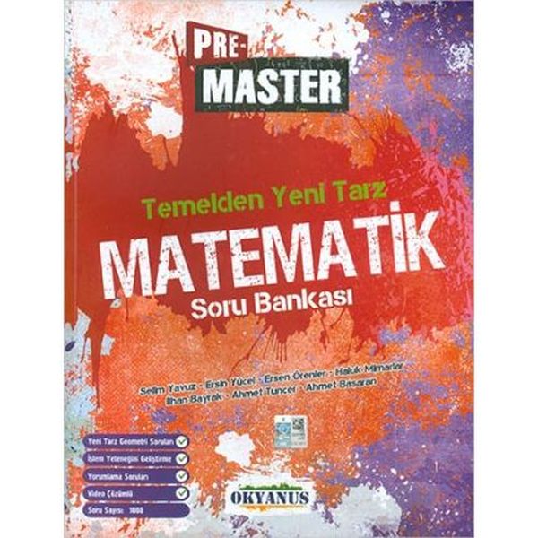 Okyanus Pre Master Temelden Yeni Tarz Matematik Soru Bankası Yeni