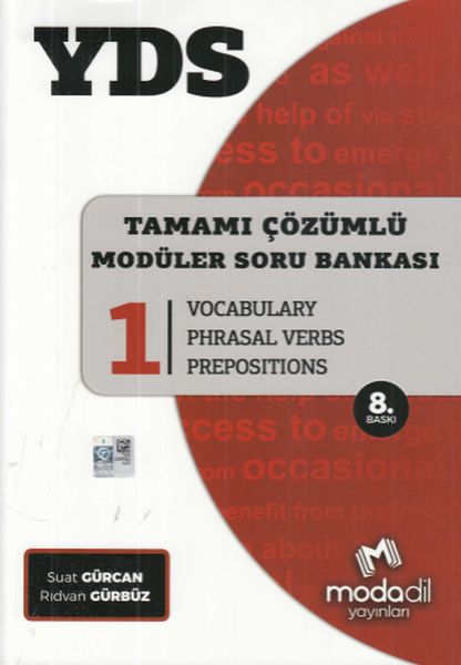 Modadil YDS Tamamı Çözümlü Soru Bankası Set Yeni