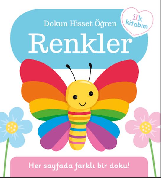 Renkler  Dokun Hisset Öğren  Her Sayfada Farklı Bir Doku