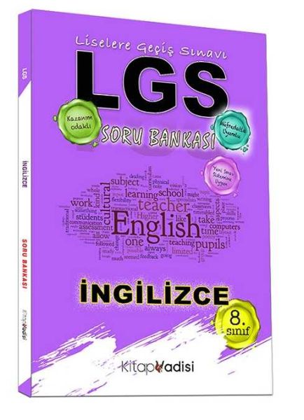 Kitap Vadisi 8 Sınıf LGS İngilizce Soru Bankası