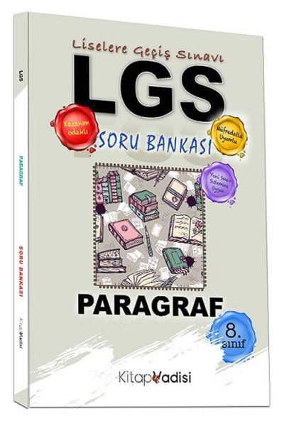 Kitap Vadisi 8 Sınıf LGS Paragraf Soru Bankası