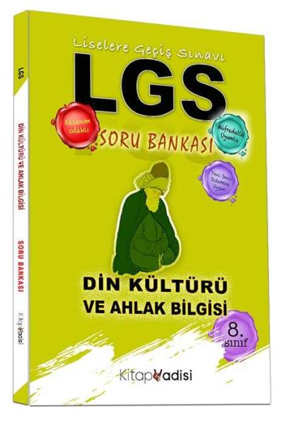 Kitap Vadisi 8 Sınıf LGS Din Kültürü ve Ahlak Bilgisi Soru Bankası