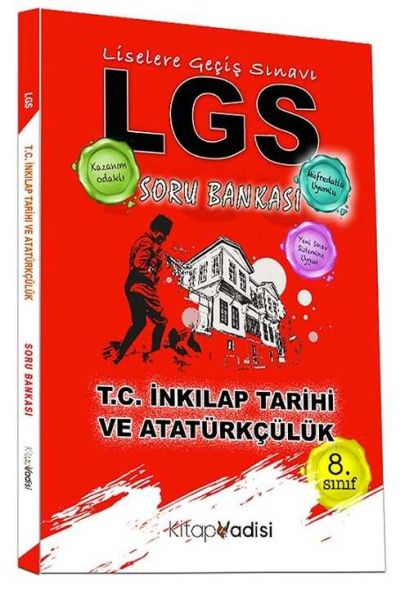 Kitap Vadisi 8 Sınıf LGS TC İnkılap Tarihi Ve Atatürkçülük Soru Bankası