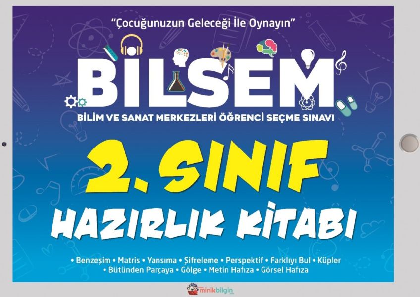 Minik Bilgin Bilsem 2 Sınıf Hazırlık Kitabı