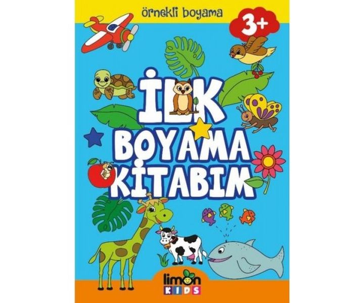 İlk Boyama Kitabım  Örnekli Boyama