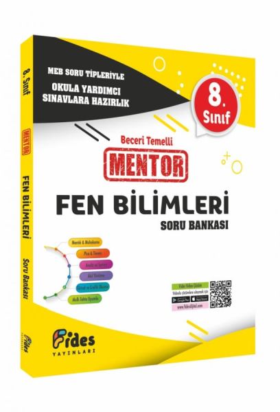 Fides 8 Sınıf Mentor Fen Bilimleri Soru Bankası