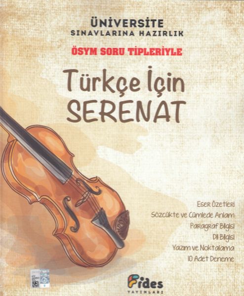 Fides ÖSYM Soru Tipleriyle Türkçe İçin Serenat Yeni