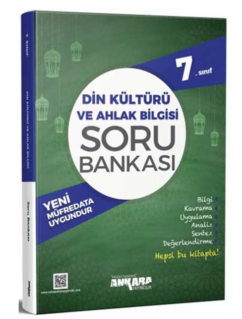 Ankara 7. Sınıf Din Kültürü ve Ahlak Bilgisi Soru Bankası