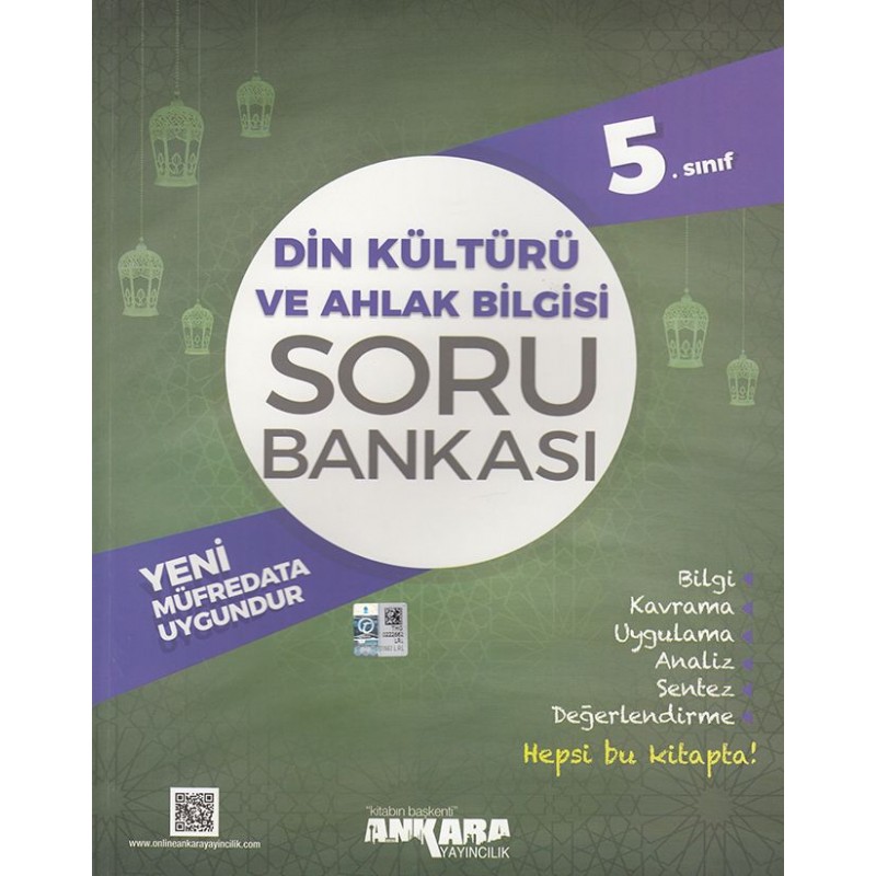 Ankara 5. Sınıf Din Kültürü ve Ahlak Bilgisi Soru Bankası