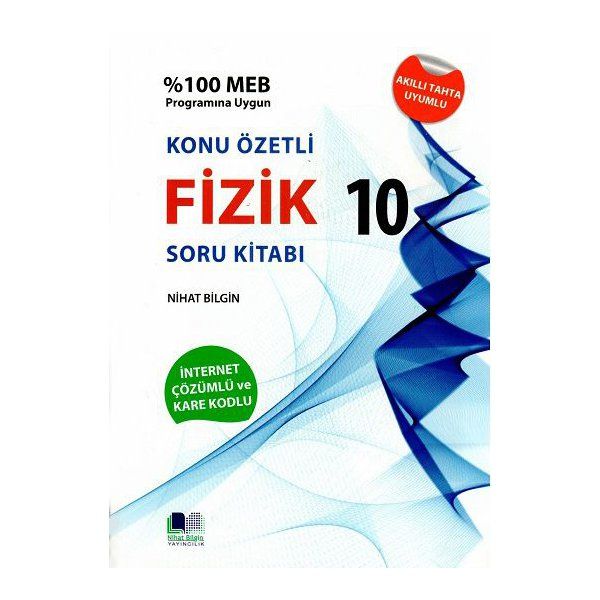 Nihat Bilgin 10 Sınıf Fizik Konu Özetli Soru Kitabı