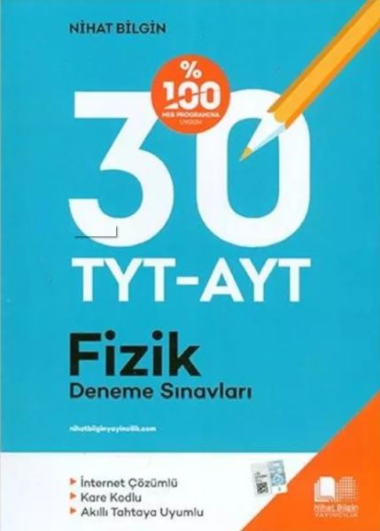 Nihat Bilgin TYTAYT Fizik 30lu Deneme Sınavı