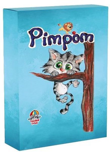 Kedi Pimpomun Maceraları Set  4 Kitap