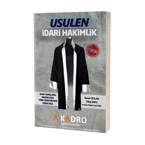 A Kadro 2020 Usulen İdari Hakimlik Konu Anlatımlı (Yeni)