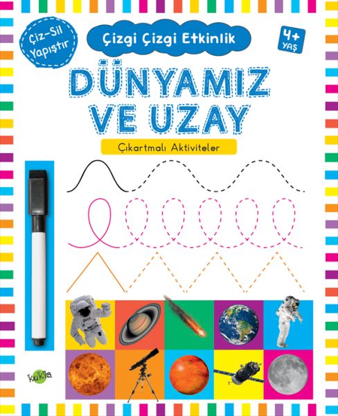 Çizgi Çizgi Etkinlik  Dünyamız ve Uzay 4+ Yaş