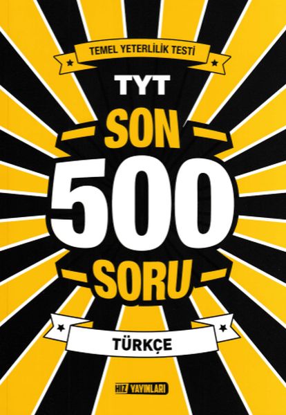 Hız TYT Son 500 Soru Türkçe Yeni