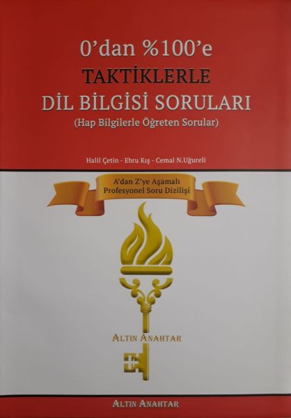 Altın Anahtar 0dan %100e Taktiklerle Dil Bilgisi Soruları Yeni