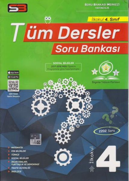 SBM 4 Sınıf Tüm Dersler Soru Bankası Yeni