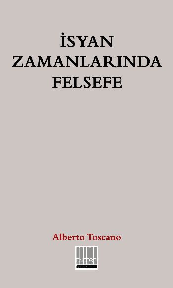 İsyan Zamanlarında Felsefe